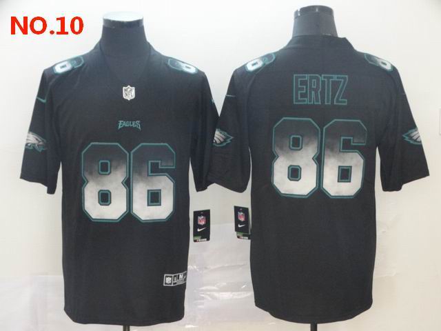 Men's Philadelphia Eagles #86 Zach Ertz Jersey NO.10;